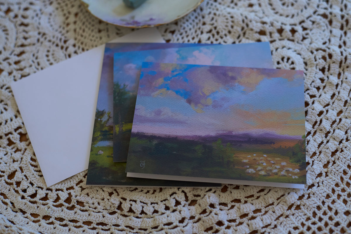 Pasture Notecard Set of 3
