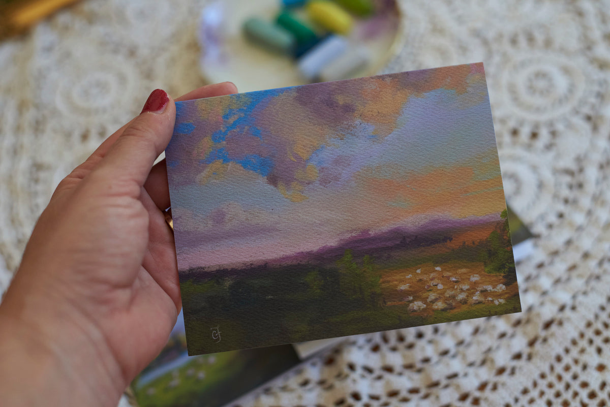 Pasture Notecard Set of 3