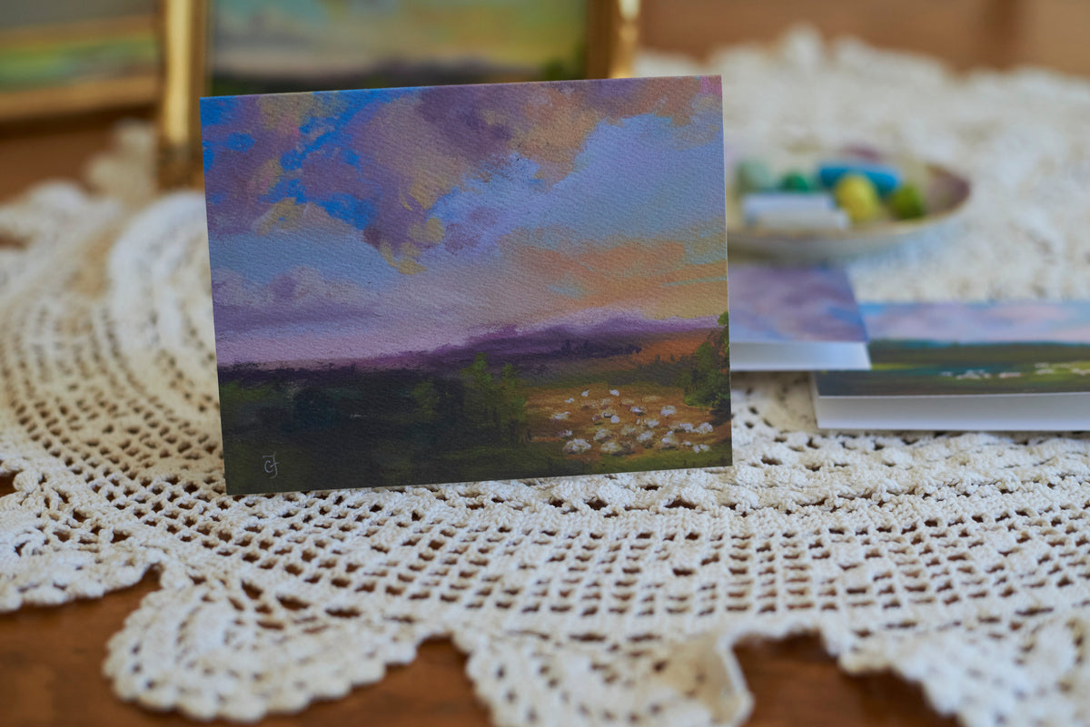 Pasture Notecard Set of 3