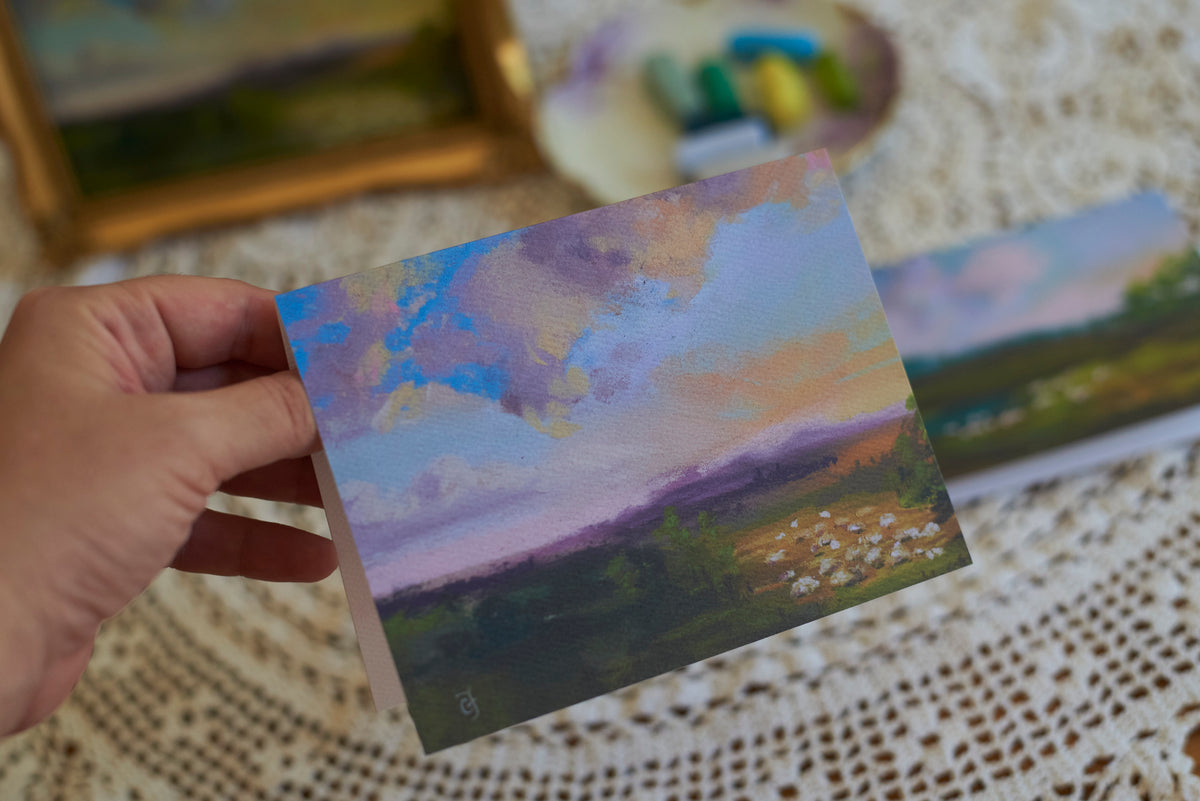 Pasture Notecard Set of 3