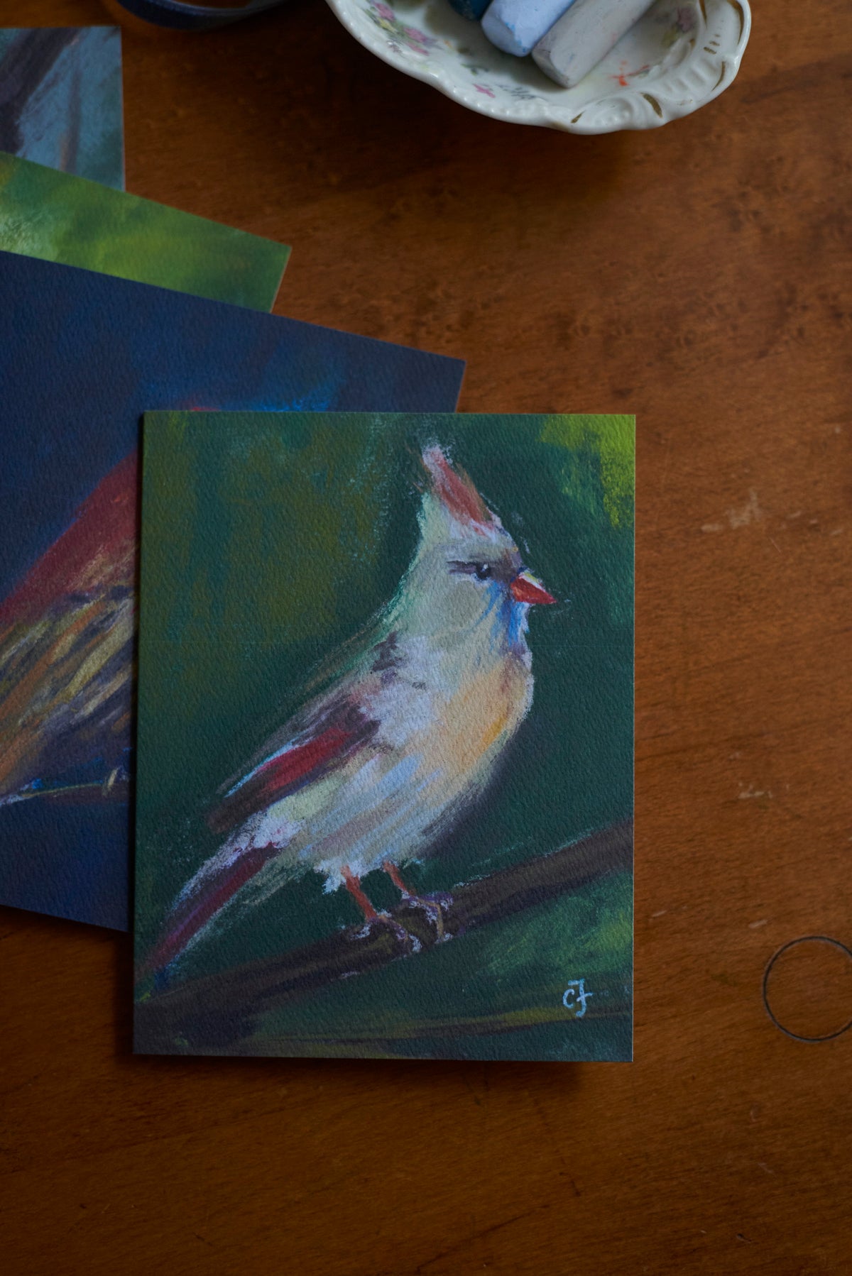 Bird collection notecard set of 6
