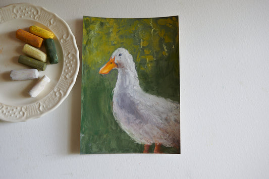 The duck's portrait