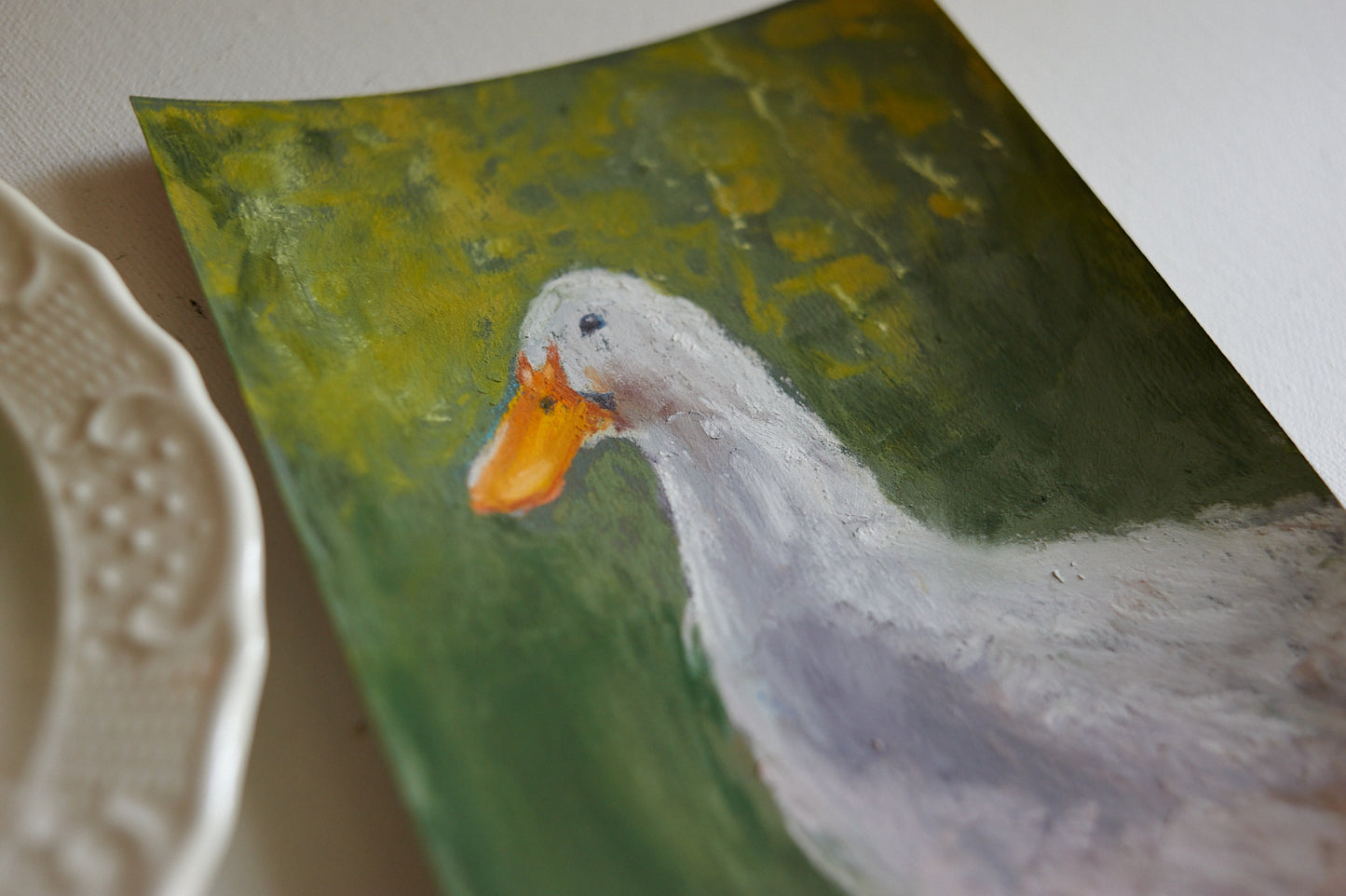 The duck's portrait