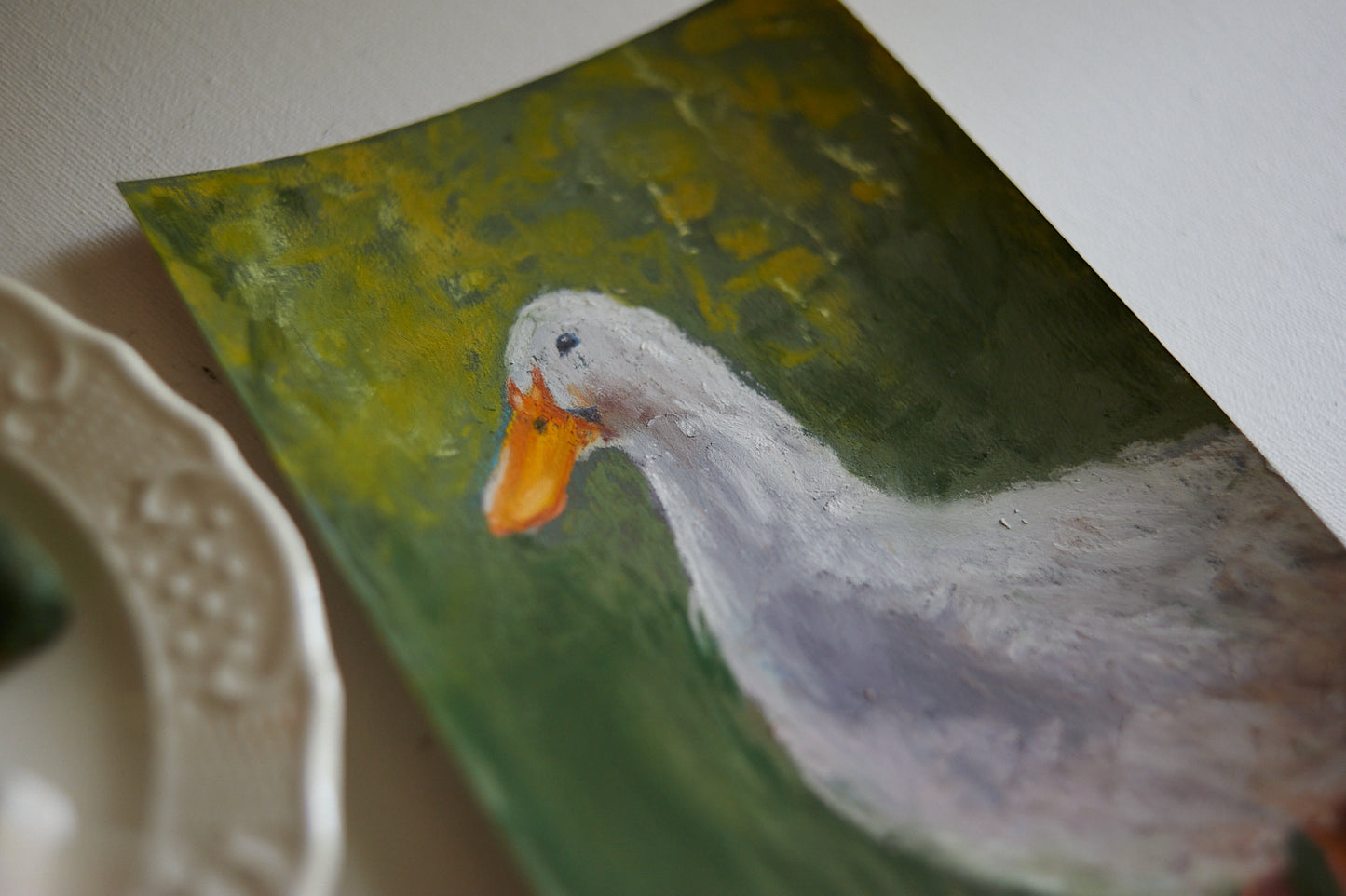 The duck's portrait